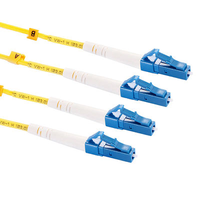 5 Tijd LC UPC glasvezel patchcord voor soepele verbindingen
