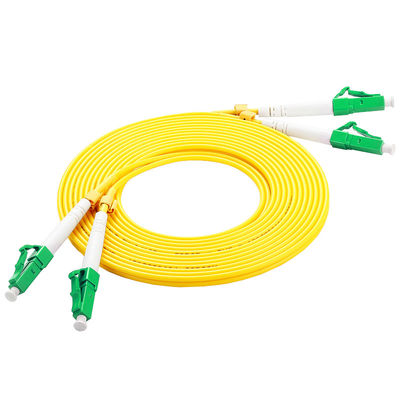 Aanpasbare lengte LC APC-optische vezelpatchcord voor verbeterde FTTH-prestaties