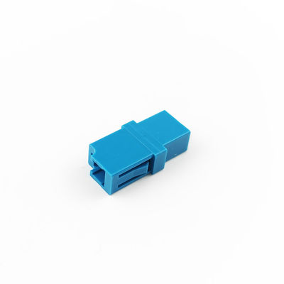 Blue Simplex LC UPC-optische vezel adapter koppelaar essentieel voor FTTH-installaties