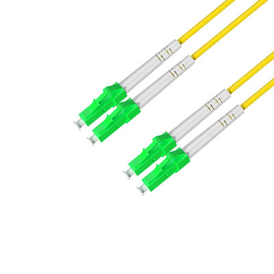 Aanpasbare lengte LC APC-optische vezelpatchcord voor verbeterde FTTH-prestaties