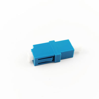 Blue Simplex LC UPC-optische vezel adapter koppelaar essentieel voor FTTH-installaties