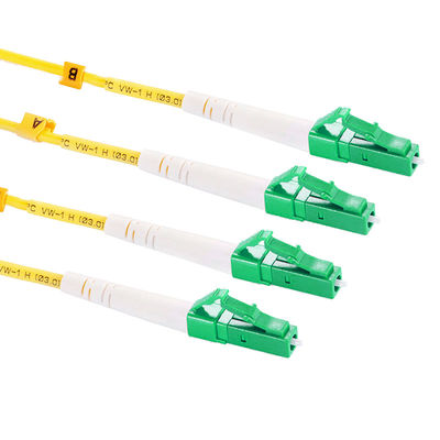 Aanpasbare lengte LC APC-optische vezelpatchcord voor verbeterde FTTH-prestaties
