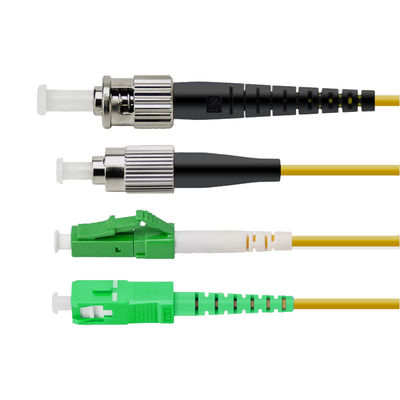 Aanpasbare lengte LC APC-optische vezelpatchcord voor verbeterde FTTH-prestaties