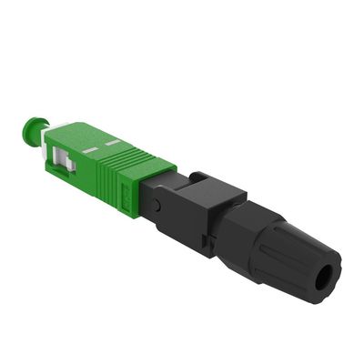 Simplex SC glasvezel snelle connector UPC gepolijst voor FTTH veld assemblage in het netwerk