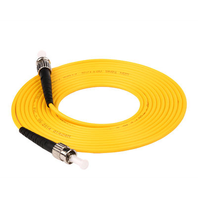 Optische vezelverbinding gemakkelijker ST Optische vezel patchcord voor snelle gegevensoverdracht