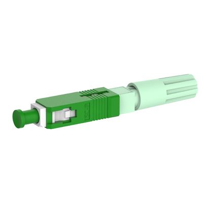 Netwerk Simplex SC glasvezel snelle connector met UPC gepolijste drop kabel -40- 85C