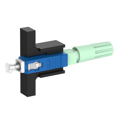 Netwerk Simplex SC glasvezel snelle connector met UPC gepolijste drop kabel -40- 85C