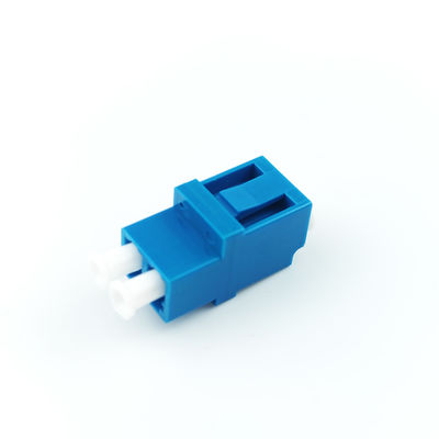 Standaard flens 2-poort duplex LC UPC-optische vezeladapter Gebruikte oorloze koppelaar voor FTTH