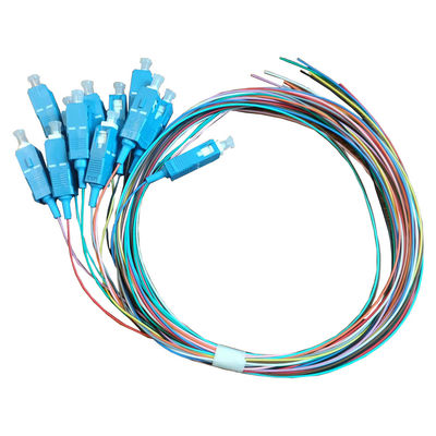 SCUPC-optische vezel pigtail patchcord in aanpasbare lengte voor prestaties