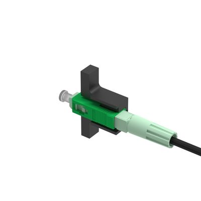 SC APC Glasvezel snelle connector voor netwerkveld assemblage retourverlies APC≥55dB