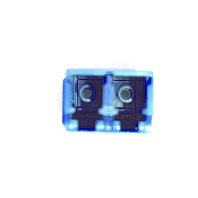 FTTH Duplex LC UPC Glasvezel Adapter 2 Port Coupler PBT Earless Design voor Netwerken