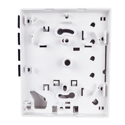 4 Core Plastic Fiber Optic Faceplate Socket Panel SC Connector Voor FTTX Indoor 5