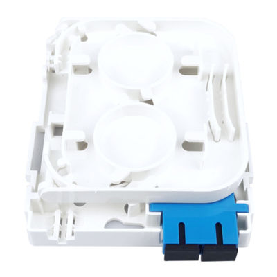 2 kernen Plastic Fiber Optic Face Plate Socket Panel SC Connector Type