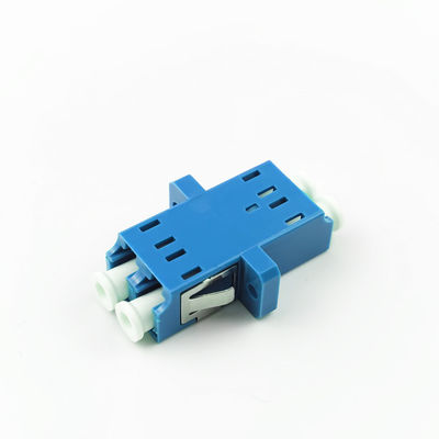 2 poorten PBT LC UPC Glasvezel Adapter Eared Duplex Coupler voor Glasvezel Coupler