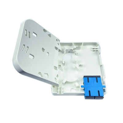 2 kernen Plastic Fiber Optic Face Plate Socket Panel SC Connector Type