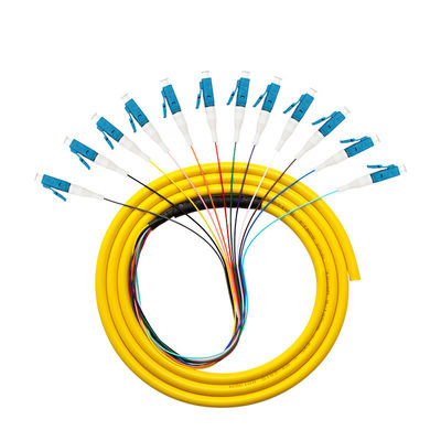 Stabiele signaaltransmissie LC UPC Glasvezel Pigtail met aanpasbare lengte en 5