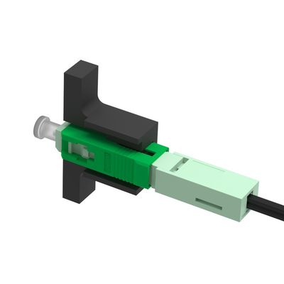 Simplex SC APC glasvezel snelle connector 5 gebruikt voor draadloze LAN netwerk veld assemblage