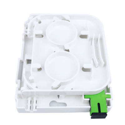FTTH-netwerk binnenshuis glasvezel-faceplate-aansluitingspaneel met 1 Core SC-connectortype