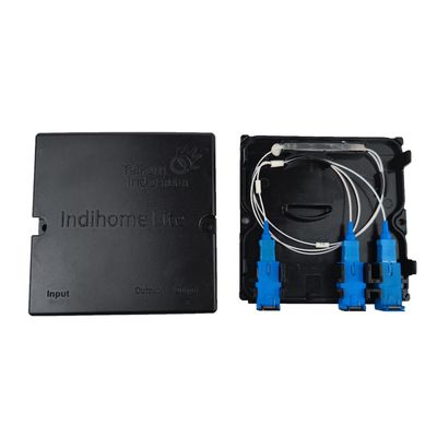 Gunstig SC-connectortype Plastic Fiber Optic Splitter voor binnennetwerken