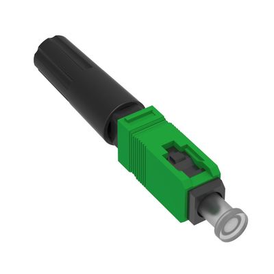 Vinnige connector Simplex SC APC glasvezel-dropkabel met UPC gepolijste veldassemblage