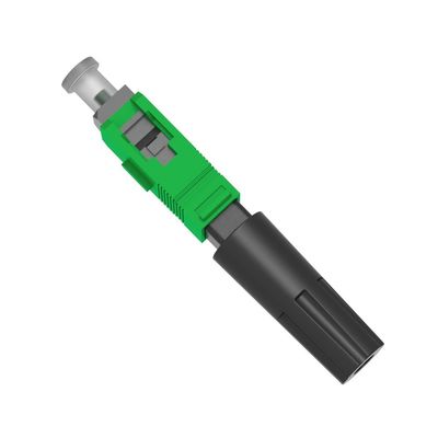 Vinnige connector Simplex SC APC glasvezel-dropkabel met UPC gepolijste veldassemblage