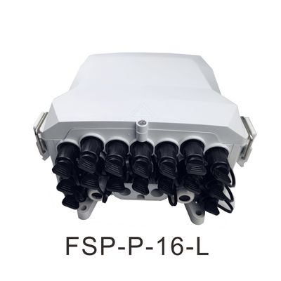 16 Cores Outdoor Fiber Optic Terminal Distribution Box voor Dropcable en hoofdkabel