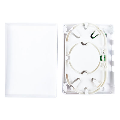 SC Connector 4 Cores Plastic Fiber Optic Faceplate Socket Panel voor FTTH Netwerken 5
