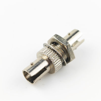Zinklegeringsmateriaal van kunststof Circular Simplex ST UPC-optische vezeladapter met 5 keer