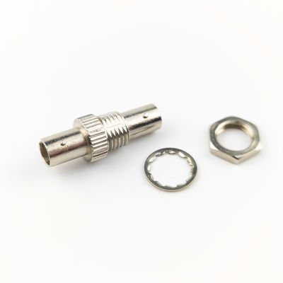 Zinklegeringsmateriaal van kunststof Circular Simplex ST UPC-optische vezeladapter met 5 keer