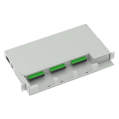 ODN-netwerk 24 kernen APC SC Type 19 inch Swing Patch Panel Optische distributieframe