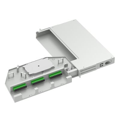 ODN-netwerk 24 kernen APC SC Type 19 inch Swing Patch Panel Optische distributieframe