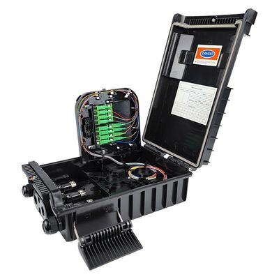 16 Cores Splitters Optic Terminal Fiber Distribution Box voor netwerkwand/poolmontage