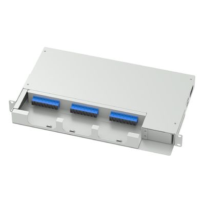 Suboptisch distributieframe 24 cores Swing Patch Panel voor netwerk FTTH datacenters