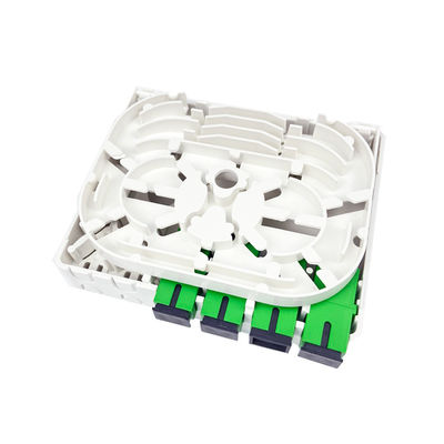 5 FTTX 4 Kernen Plastic Fiber Optic Faceplate Socket Panel voor en FTTX