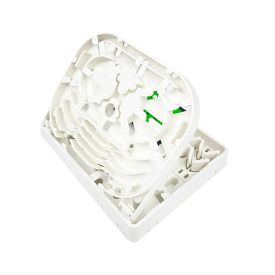 5 FTTX 4 Kernen Plastic Fiber Optic Faceplate Socket Panel voor en FTTX