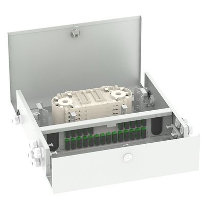 72/96 Cores SC Connector Indoor Fiber Optic Termination Box voor draadloze LAN-distributie
