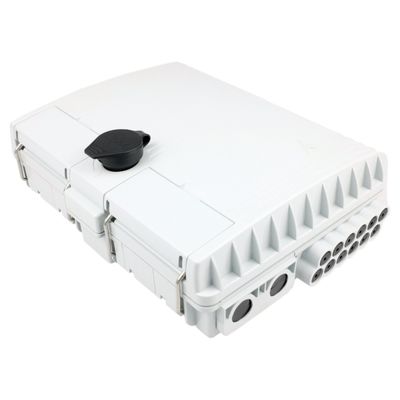 12 cores glasvezel distributie doos voor buiten FTTH netwerk SC connector inbegrepen