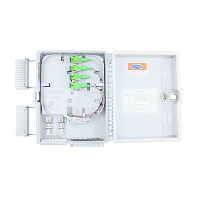 12 cores glasvezel distributie doos voor buiten FTTH netwerk SC connector inbegrepen