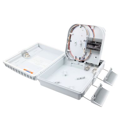 12 cores glasvezel distributie doos voor buiten FTTH netwerk SC connector inbegrepen