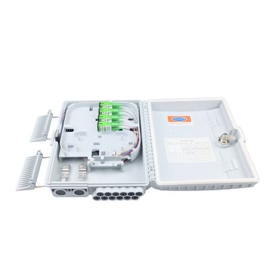 12 cores glasvezel distributie doos voor buiten FTTH netwerk SC connector inbegrepen