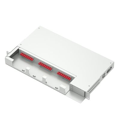 Suboptisch distributieframe voor beste 24 cores FC UPC Type 19 inch Swing Patch Panel