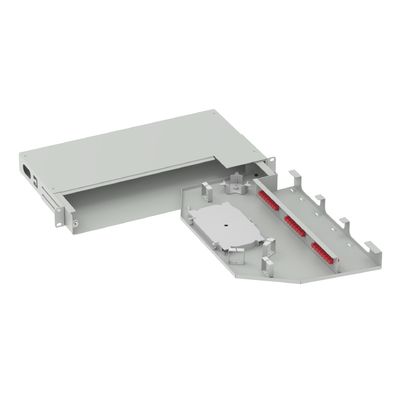 Suboptisch distributieframe voor beste 24 cores FC UPC Type 19 inch Swing Patch Panel