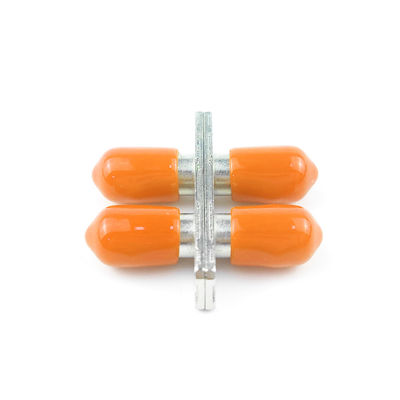 ST APC 2-poort rechthoekige duplex glasvezel adapter koppelaar voor FTTH 5