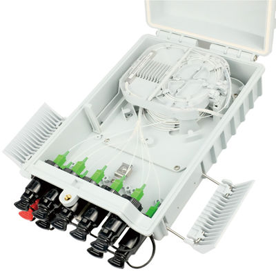 PC ABS glasvezelverspreidingsdoos voor FTTH 8 Core Fiber Optica Splitters