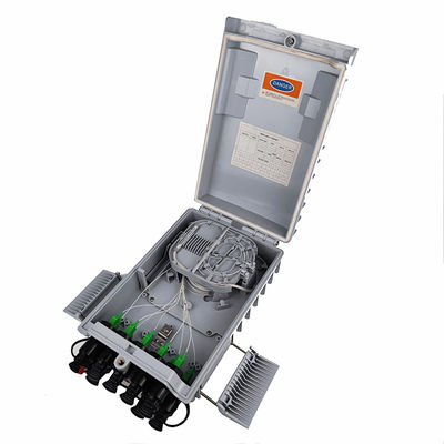 PC ABS glasvezelverspreidingsdoos voor FTTH 8 Core Fiber Optica Splitters