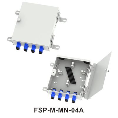 FTTX Network ODN Metal Mini Fiber Optic FTTH Terminal Box 8 Core Distribution met LC en SC connectoren