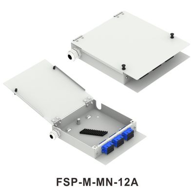 FTTX Network ODN Metal Mini Fiber Optic FTTH Terminal Box 8 Core Distribution met LC en SC connectoren
