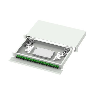 Koudgewalst staal SC FC ST LC connector type 19 inch glasvezelverspreidingsraam voor FTTX