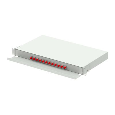 Koudgewalst staal SC FC ST LC connector type 19 inch glasvezelverspreidingsraam voor FTTX