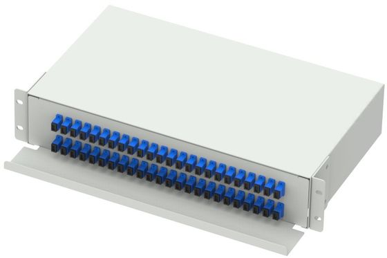 Koudgewalst staal SC FC ST LC connector type 19 inch glasvezelverspreidingsraam voor FTTX